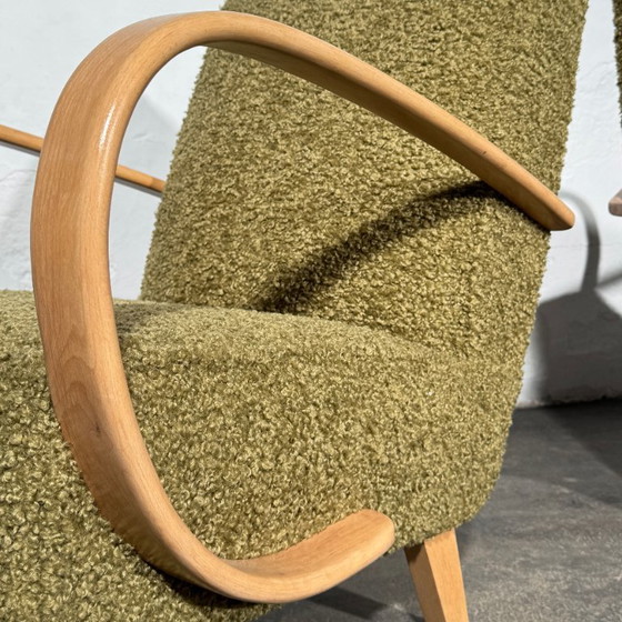 Een paar Jindrich Halabala Type C fauteuils, volledig gerestaureerd, jaren 1930. – Jindřich Halabala (photo 13 of 17)