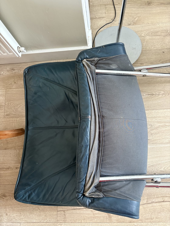 Image 1 of Teun van Zanten pour le fauteuil en cuir Molinari