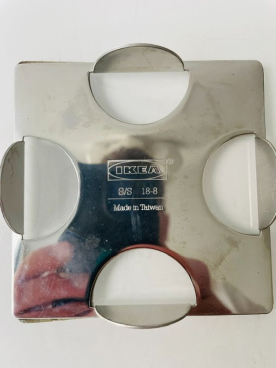 Image 1 of Dessous de verre Ikea Groggy (6 pièces) dans leur support