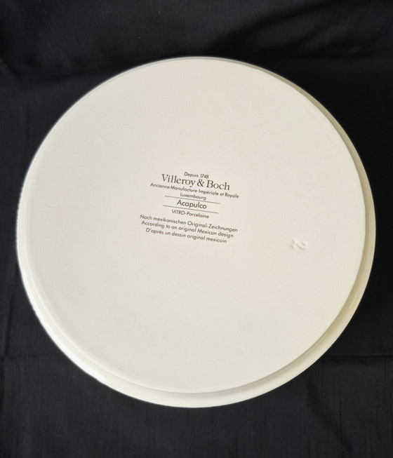 Image 1 of Cuenco y ensaladera Acapulco Villeroy & Boch, redondo, 18,5 x 5,6 cm de alto