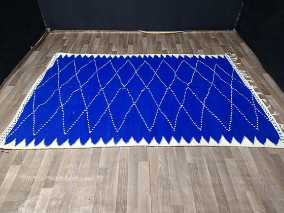 Image 1 of Tapis marocain artigianale en laine 300cmx150cm