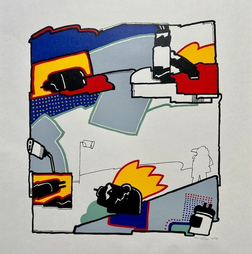 Sérigraphie Huibert van Dorp