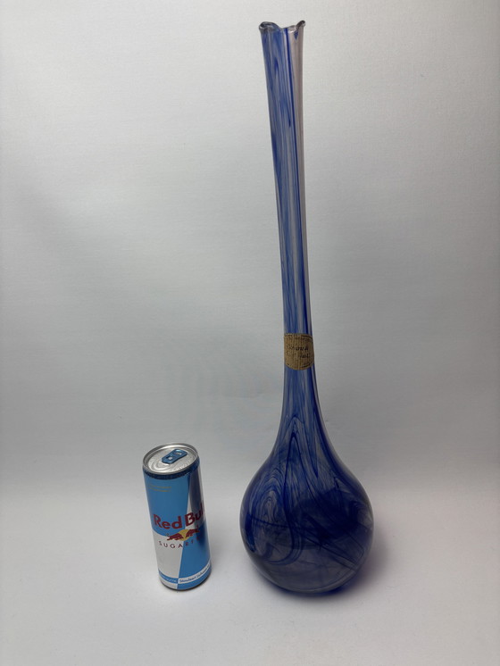 Image 1 of Mundgeblasene französische Vase – Verrerie de St. Just (1950-