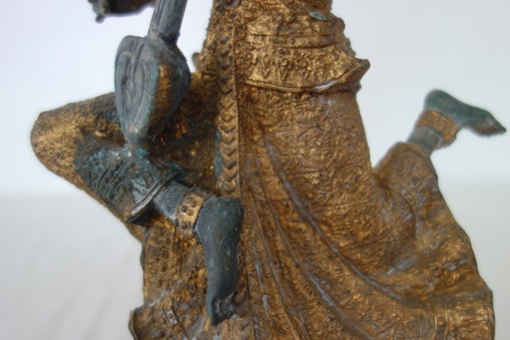 Statua in bronzo musicista divinità thailandese – Sculture (photo 10 of 13)