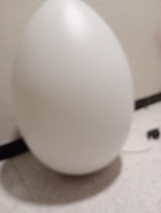 Image 1 of Uovo Fontana Arte egg-shaped Murano glass lamp Ben swilders