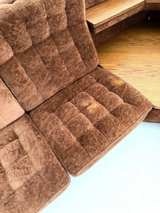 Vintage 8-piece modular sofa, Lemke ‘80 – Wood, Metal (photo 11 of 14)