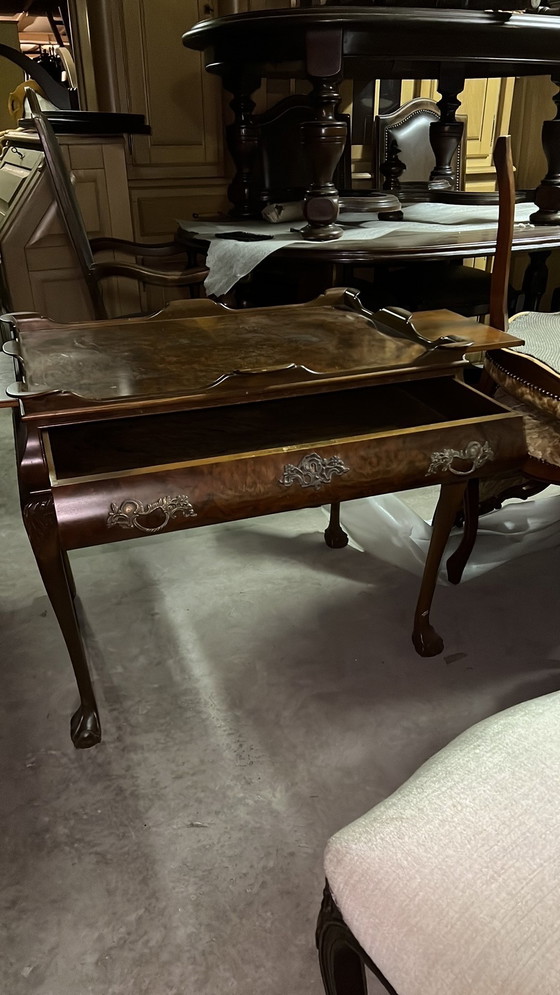 Image 1 of Chippendale barok theetafel