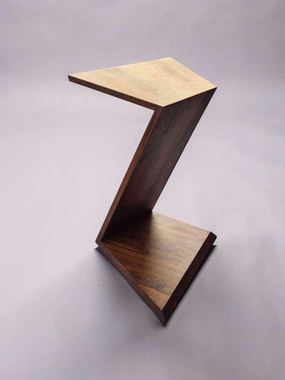 Set di 2 tavolini laterali modernisti, Paesi Bassi, anni '90 – Wood (photo 11 of 12)