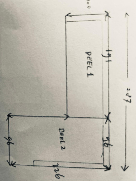 Image 1 of Corner sofa Bodilson fabric Hunter green