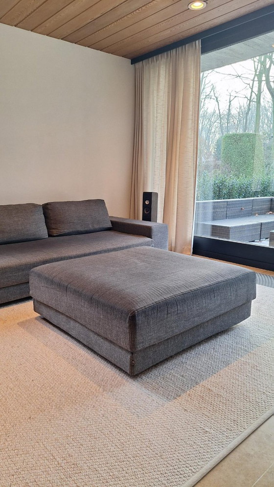 Image 1 of Divano 4 posti e pouf MDF Italia - modello Idea One