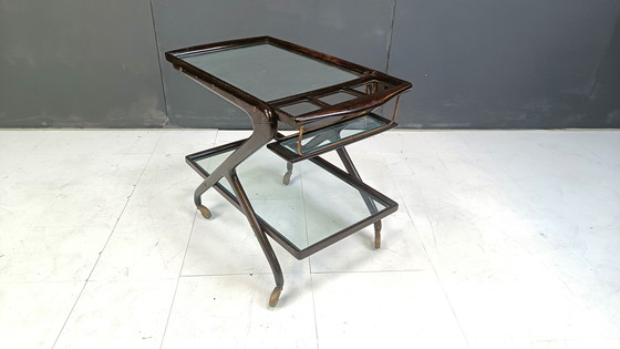 Image 1 of Italienischer Servierwagen, 1950er Jahre