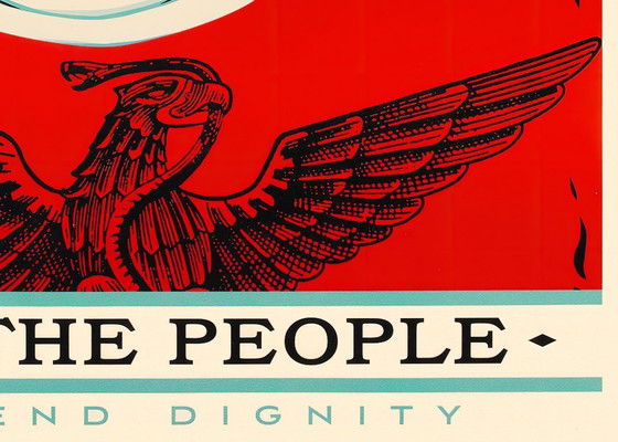 Image 1 of We the people (defend dignity) - Shepard Fairey - Obey - Poster 61 × 91 cm