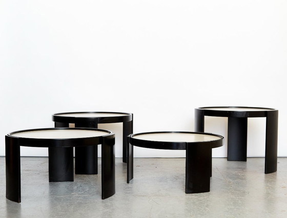Image 1 of Tables Basses 780/783 de Gianfranco Frattini pour Cassina, 1966
