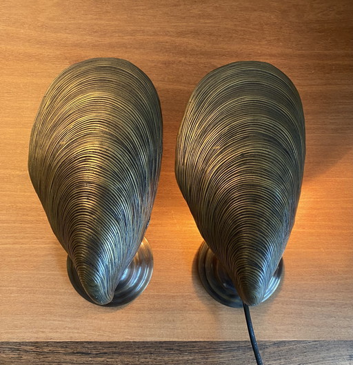 Set Vintage Wall Lights Maison Jansen France 70's