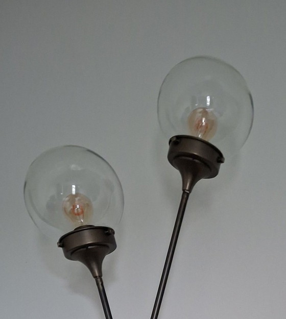 2 Design Lampen Tafellampen/ Vloerlampen. – Metal (photo 9 of 13)