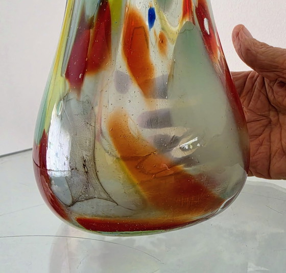Zabkowice Glassworks Polonia, vaso multicolore – Vasi, Vetro (photo 12 of 13)