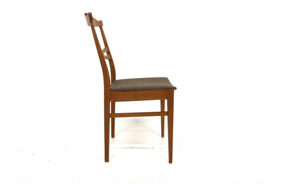 Sedie Scandinave Vintage in Rovere, Svezia, 1960, Set di 4, Sedie da pranzo (foto 2 di 5)