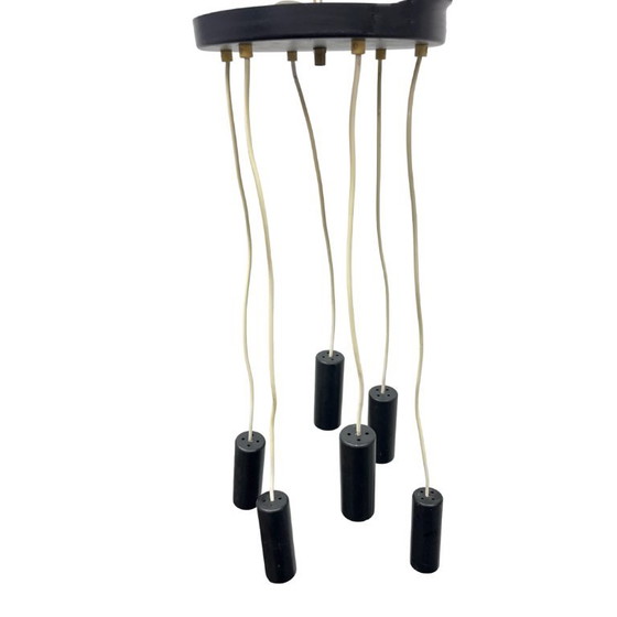 Lampada a sospensione Elektroinstala Jílové Cascade (modello 68816/1) – Cecoslovacchia vintage, anni '70. (photo 7 of 14)