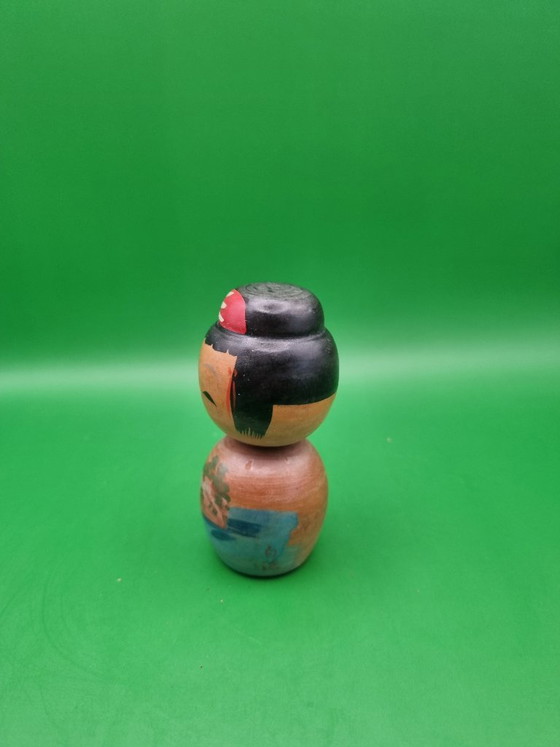 Leuke gesigneerde Sosaku kokeshi – Decoratieve objecten, Hout (photo 4 of 6)