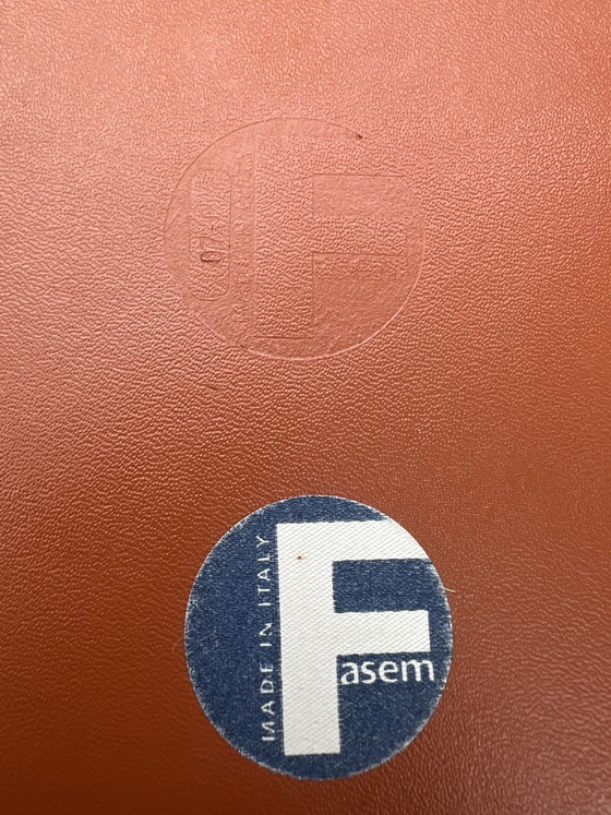 6x Esszimmerstuhl Fasem S92 Bordeaux – Esszimmerstühle, Leather, Metal (photo 3 of 6)