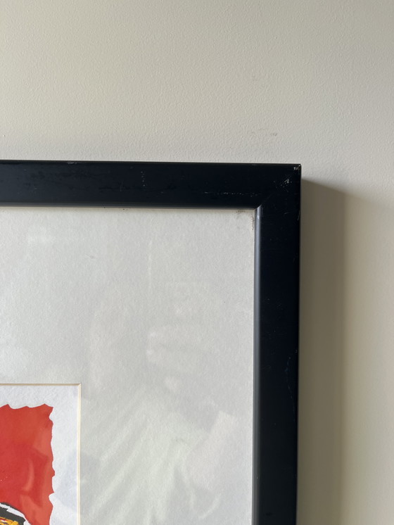 Image 1 of Peter Diem - Cow Red litho