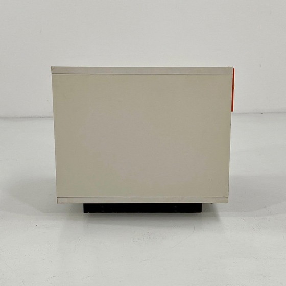 Image 1 of Table de chevet DF 2000 à 1 tiroir, conçue par Raymond Loewy pour Doubinsky Frères, années 1960