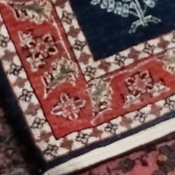 Image 1 of Alfombra persa iraní pequeña hecha a mano Bakhtiari