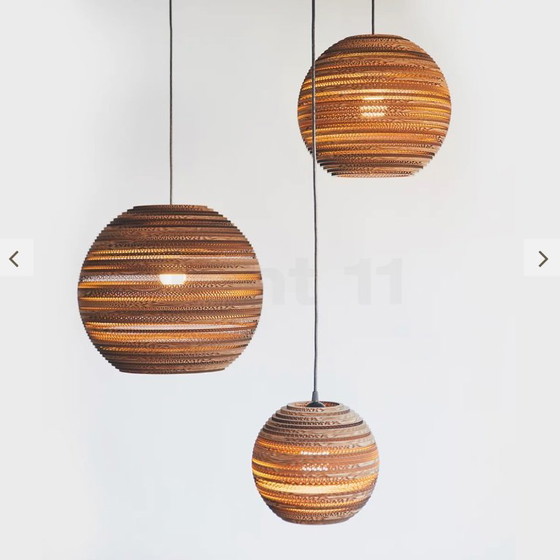 Image 1 of Lámpara colgante de Gratpants Scraplights Moon 14