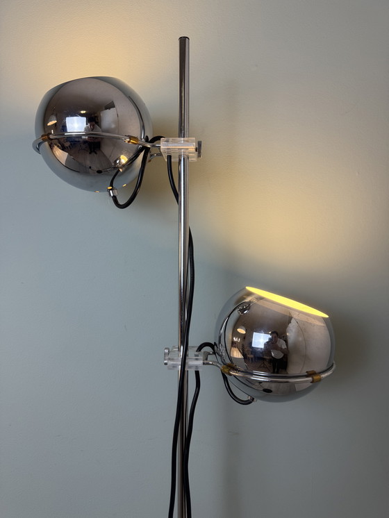 Image 1 of Prachtige vintage GEPO 'Eyeball' space age vloerlamp