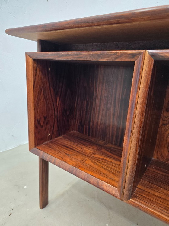 Image 1 of Rio rosewood desk by Erik Brouer for Brouer Møbelfabrik