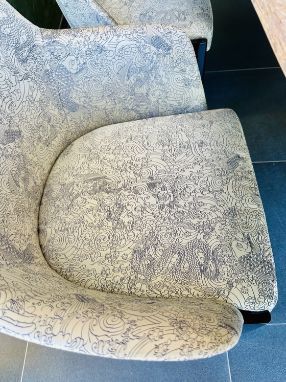 Molteni&C Chelsea Jean Paul Gaultier Stoelen 5 Stuks – Eetkamerset, Cotton, Polyester (photo 8 of 15)