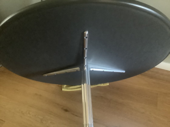 HAY ‘About a Table’ Round Dining Table – Wood, Aluminium (photo 6 of 6)