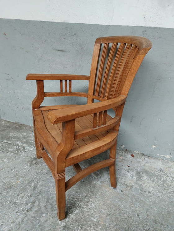 Image 1 of 4 Teakhouten Tuinstoelen