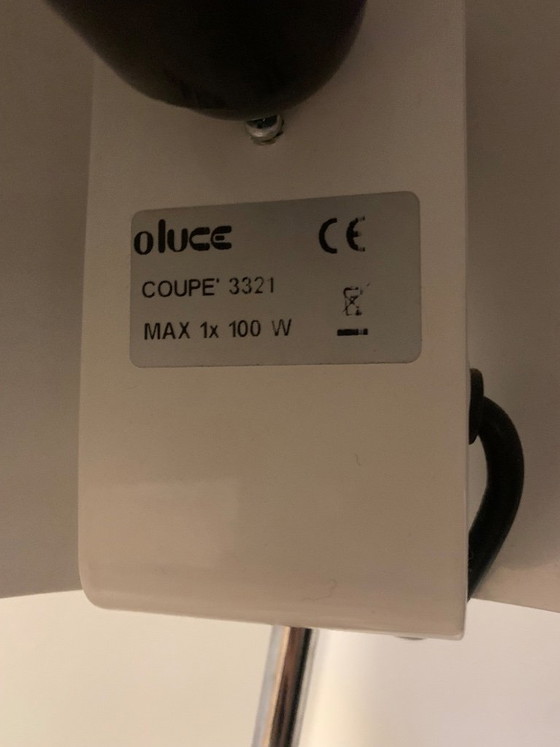 Oluce Coupe 3321 Fuller Lamp Set – Floor lights, Metal, Chrome (photo 4 of 6)