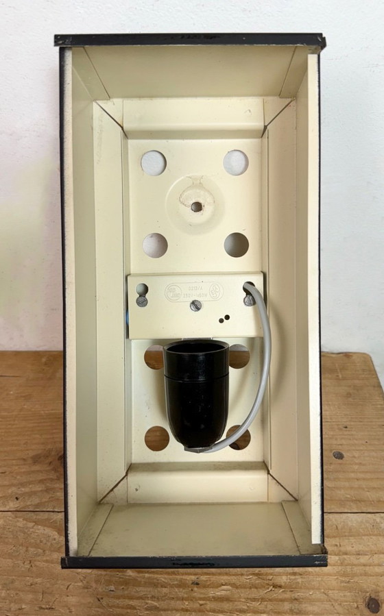 Image 1 of Applique ou plafonnier vintage en verre de Napako, années 1970