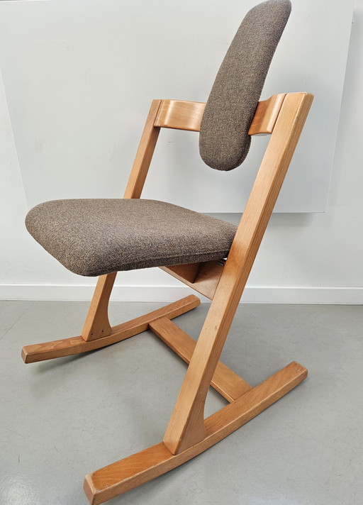 Sedia da equilibrio vintage Stokke Varier a pendolo