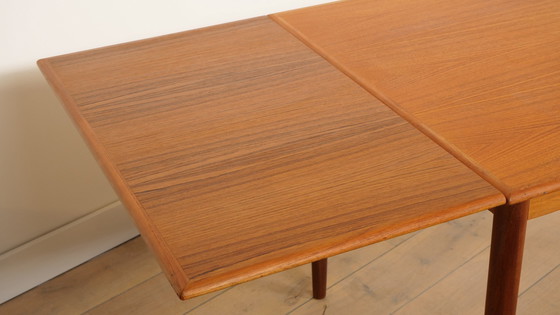 Image 1 of Vintage dining table | Extendable | Teak | 130 cm