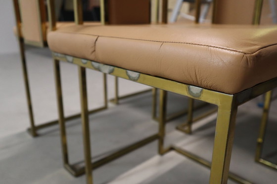 Image 1 of  Juego de 6 sillas de comedor de Renato Zevi, Italia años 70