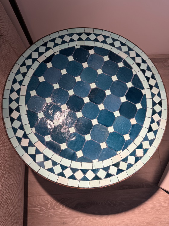 Image 1 of Mosaic Tile Table