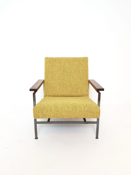 Poltrona vintage Rob Parry 2280 Gelderland gialla – Poltrone, Metallo, Poliestere (photo 7 of 13)