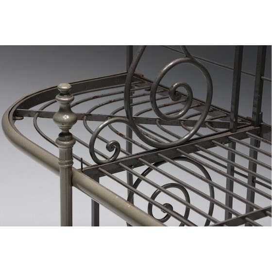 Image 1 of Vintage wrought iron bakery rack, 1920s