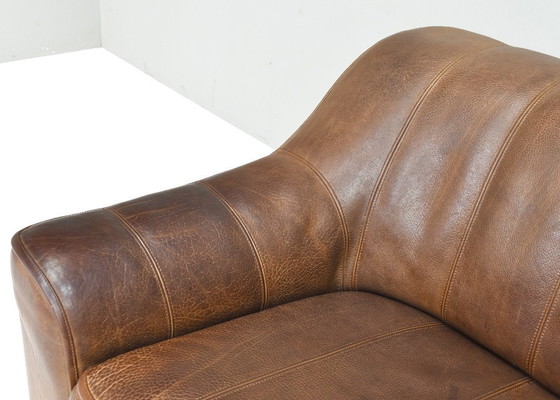 Image 1 of Canapé deux places De Sede DS44 en cuir de buffle - Suisse, années 1970