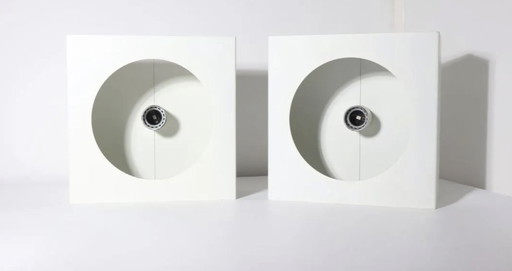 Paar wandlampen van Pierre Disderot