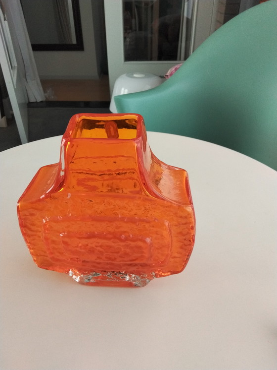Image 1 of Glas object, oranje