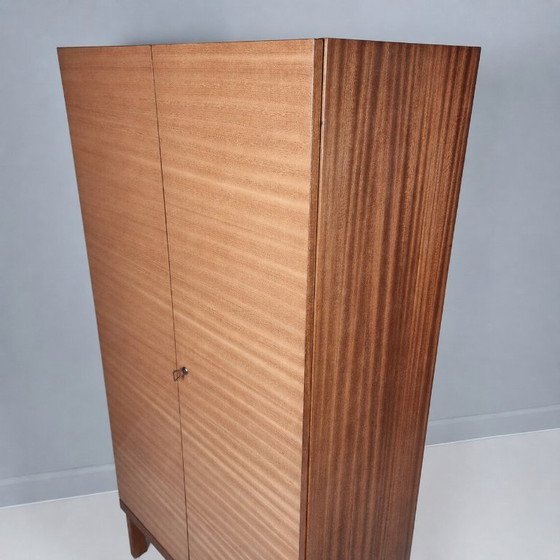 Image 1 of Vintage Wardrobe in Beech, 1970s