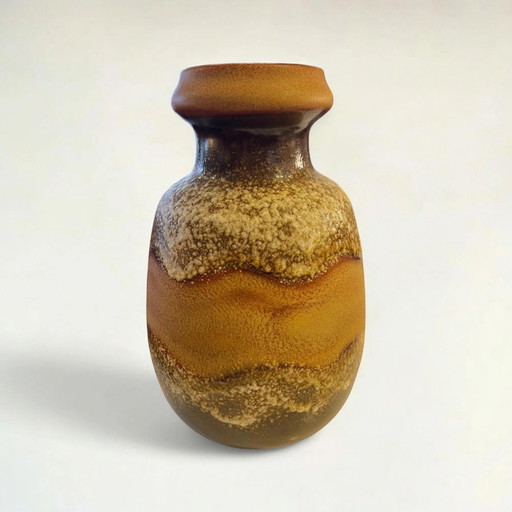Rare! Grand Vase Fat Lava de Dümler et Breiden 477/40 années 1960, Céramique d'Art d'Allemagne de l'Ouest