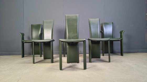 Image 1 of Chaises de salle à manger vintage de Pietro Costantini, années 1980, lot de 6