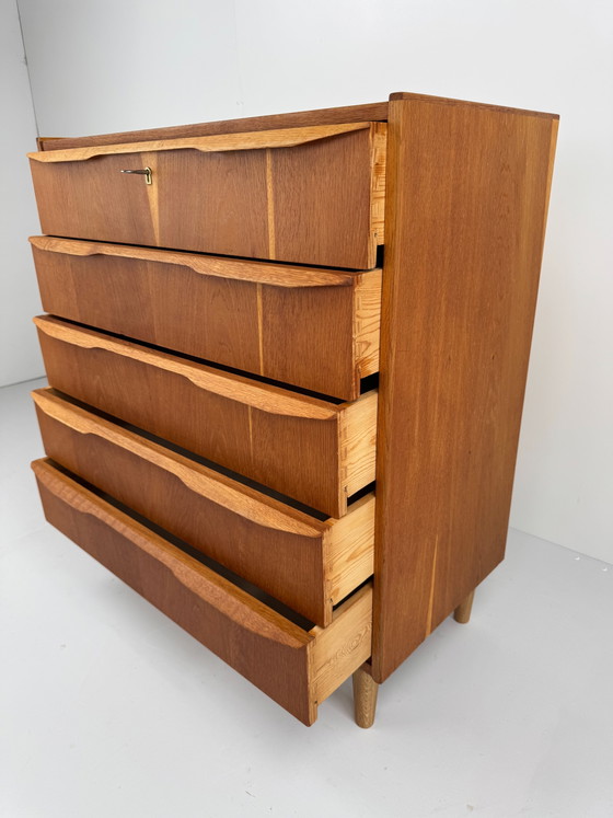 Image 1 of Commode en chêne danois, Danemark, années 1960