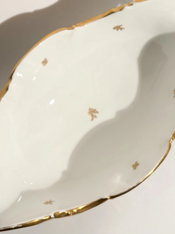 Centre de table en porcelaine blanche et or de Rosenthal, années 1960 – Objets déco (photo 5 of 9)