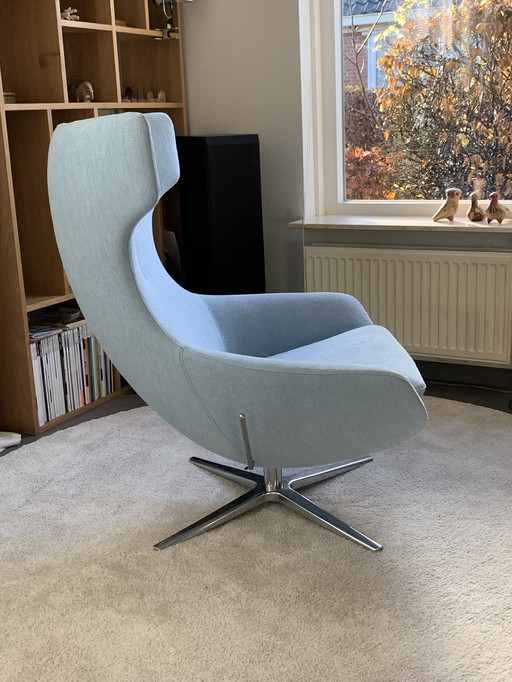 Fauteuil Leolux Caruzzo PLUS avec coussin assorti
